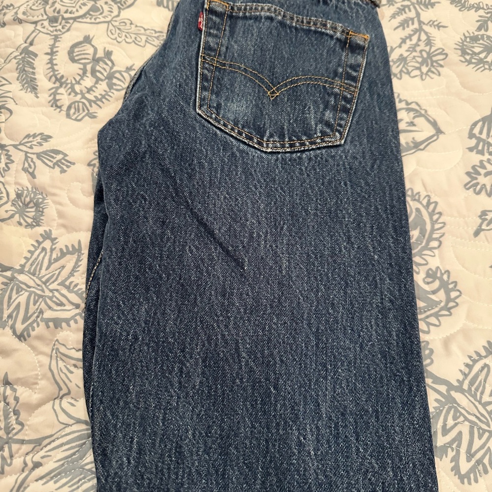 Levi's Men's Navy Straight Jeans